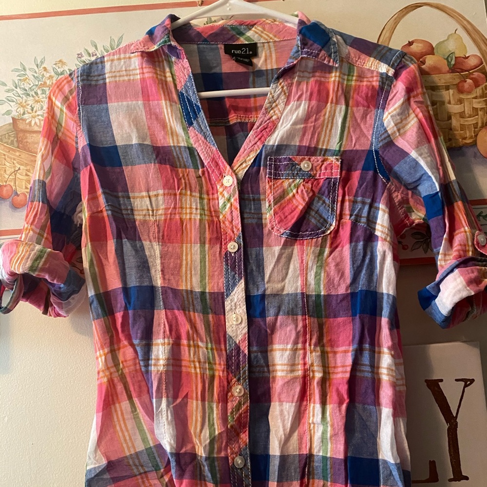 Rue21 Awesome Summer Plaid!